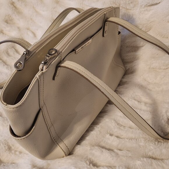 Relic Ivory Leather Shoulder Tote Handbag – Medium Size - Picture 10 of 10